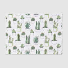 Waterverf Cacti & Succulent Tissuepapier