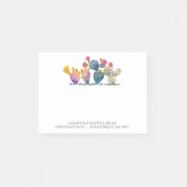 Waterverf Cactus Custom Sticky Notes