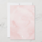 Waterverf Cactus Galantine Baby shower (Achterkant)