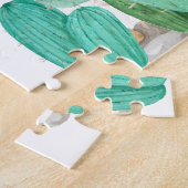 Waterverf Cactus Garden Cacti Desert Southwest Legpuzzel (Zijkant)