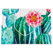 waterverf Cactus Groot Cadeauzakje (Voorkant)