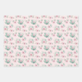 Waterverf Cactus Inpakpapier Vel (Voorkant)