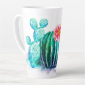 waterverf Cactus Latte Mok (Linkerhoek)