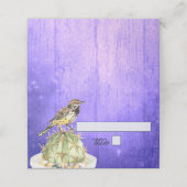 Waterverf Cactus met Wren Bird Wedding (Buitenkant ongevouwen)