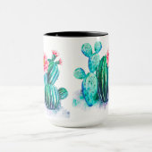 waterverf Cactus Mok (Midden)