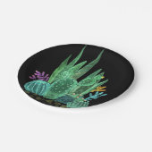 Waterverf, cactus papieren bordje (Gekanteld)