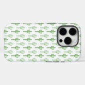 Waterverf Cactus Patroon Case-Mate iPhone Case (Achterkant (horizontaal))