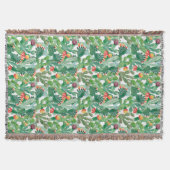 Waterverf Cactus Patroon Deken (Voorkant)