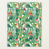 Waterverf Cactus Patroon Planner (Voorkant)