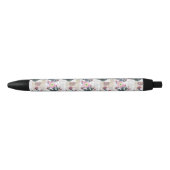 Waterverf Cactus Patroon Zwarte Inkt Pen (Voorkant)