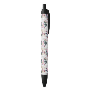 Waterverf Cactus Patroon Zwarte Inkt Pen