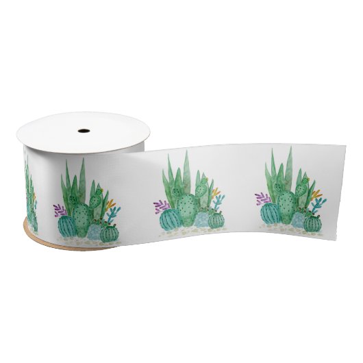 Waterverf , cactus , sacharose lint (Spoel)