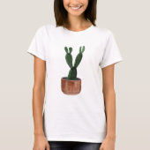 Waterverf Cactus Shirt (Voorkant)