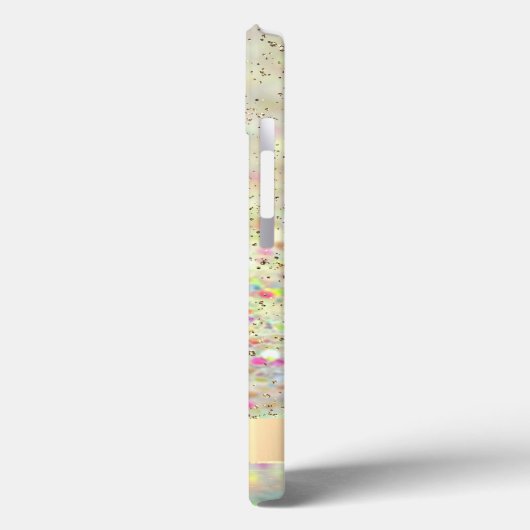 Waterverf Cactus, Succulent Glitter Bokeh Case-Mate iPhone Case (Achterkant / Links)