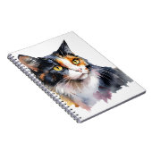  WATERVERF CALICO CAT NOTITIEBOEK (Rechterzijde)