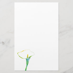 Waterverf Calla Briefpapier