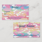 WATERVERF CAMO - VISITEKAARTJE (Voorkant / Achterkant)