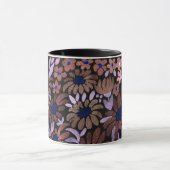 Waterverf camomille weidebloemen bloembloemveld mok (Midden)