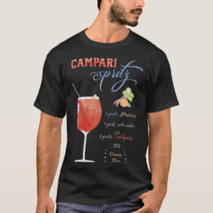 Waterverf Campari Spritz T-shirt