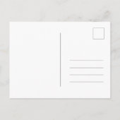 Waterverf Camping Post kaart (Achterkant)