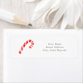 Waterverf Candy Cane Etiket (Insitu)