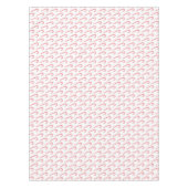 Waterverf Candy Cane-kerstpatroon Tafelkleed (Voorkant)