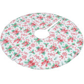 Waterverf Candy Canes en Peppermint Snoep Kerstboom Rok (Gekanteld)