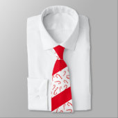 Waterverf Candy Canes Stropdas (Gebonden)