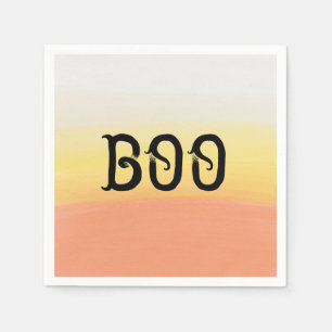Waterverf Candy Corn Halloween Boo Servet