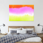 Waterverf Canvas Afdruk (Insitu (Slaapkamer))
