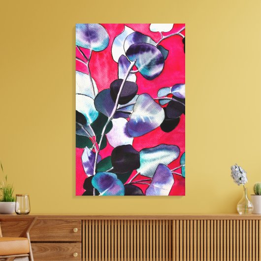 Waterverf Canvas Afdruk (Insitu (Woonkamer))