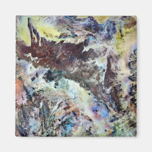 Waterverf Canvas Magnet Magneet
