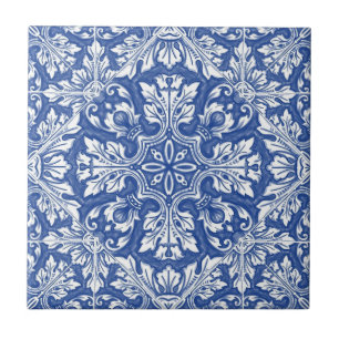 Waterverf Capri Maiolica Blauwe Portugese Azulejos Tegeltje