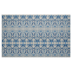 Waterverf Caribische eilanden - Tile Ocean Stof