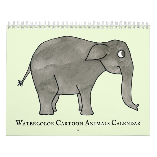 Waterverf Cartoons 2022 Kalender (Hoes)