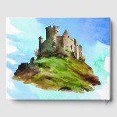 Waterverf Castle Wedding Gastenboek (Achterkant)