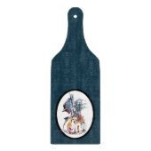 Waterverf Cello Vignette Snijplank (Voorkant)