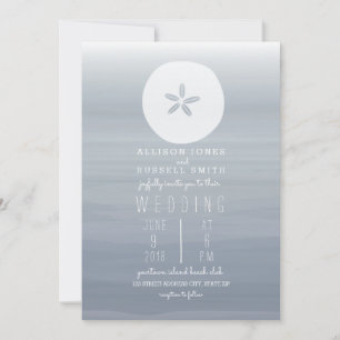 Waterverf Chambray + goudweddenschap Kaart