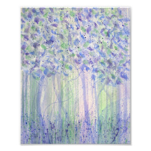 Waterverf Chartreuse Figs Foto Afdruk