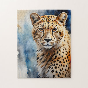 Waterverf Cheetah African Legpuzzel