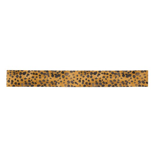 Waterverf Cheetah Print Lint (Voorkant)