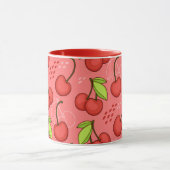 Waterverf Cherries Mok (Midden)