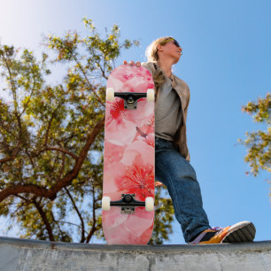 Waterverf Cherry Blossom Bliss Skateboard