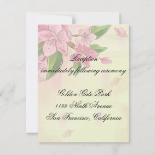 Waterverf Cherry Blossom Butterflies Kaart