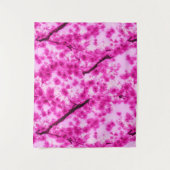 Waterverf Cherry Blossom Pattern Wandkleed (Voorkant)