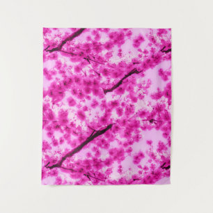 Waterverf Cherry Blossom Pattern Wandkleed
