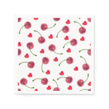 Waterverf Cherry Heart