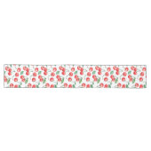 Waterverf Cherry Long Table Runner Lange Tafelloper (Horizontaal)
