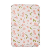 Waterverf Cherry Pattern Badmat (Voorkant Verticaal)