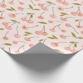 Waterverf Cherry Pattern Cadeaupapier (Hoek)